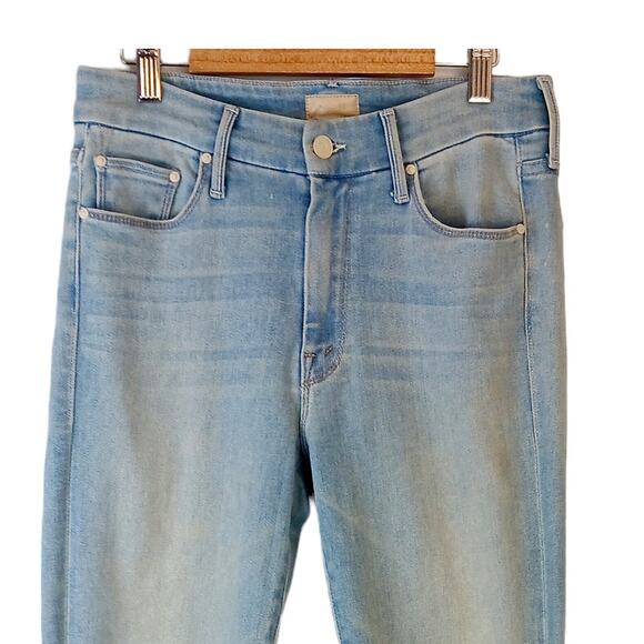 Mother SZ 27 The Looker Crop Swimming Pool Sunday $228 - Picture 3 of 8